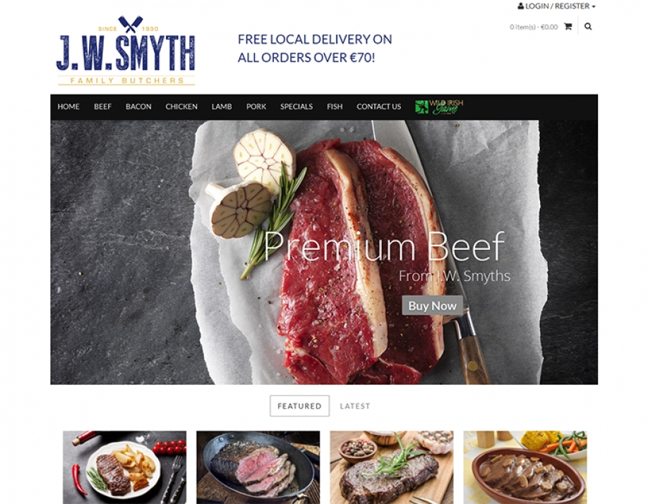 JW smyths butchers 